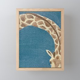 Giraffe Framed Mini Art Print