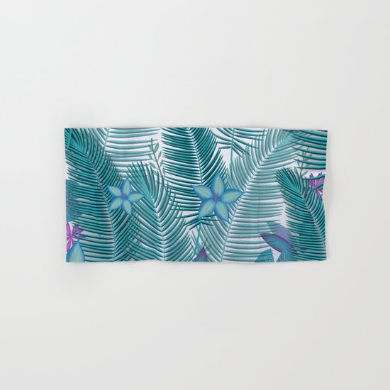 Tropical Flora Hand & Bath Towel