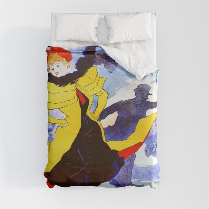 Vintage poster - Palais de Glace Duvet Cover