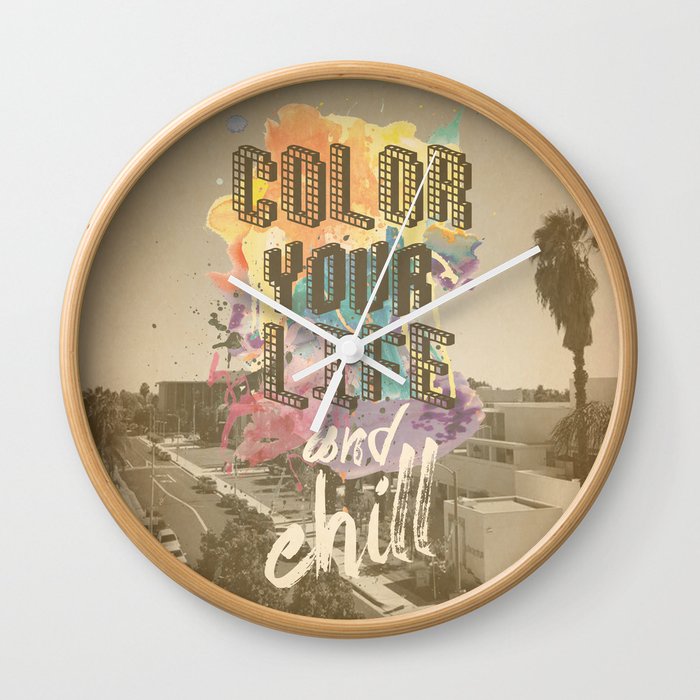 In Colour Wall Clock