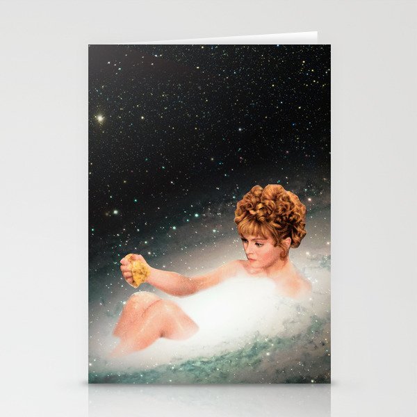 Stars Bathing Stationery Cards