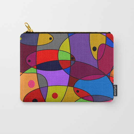 Abstract #55 Carry-All Pouch