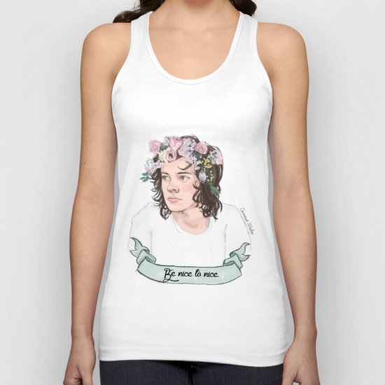 Be nice to nice Unisex Tank Top