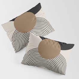 Dara - Mid Century Modern Abstract Art Pillow Sham