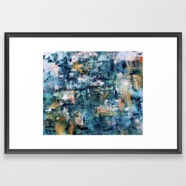 elegant abstract Framed Art Print