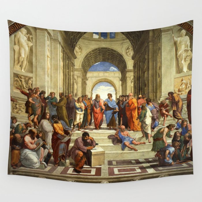 School of clearance athens tapestry