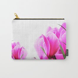 Pink flowers Carry-All Pouch | Nature, Photo, Love, Abstract 