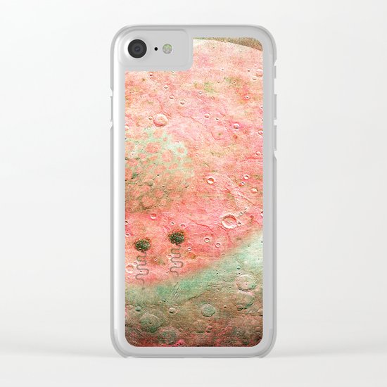 Flores De Luna Clear iPhone Case