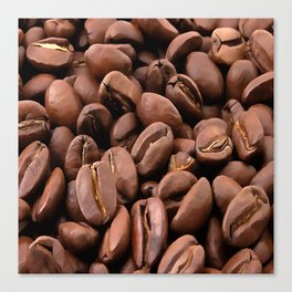  Artistic Roasted Coffee Beans  Canvas Print