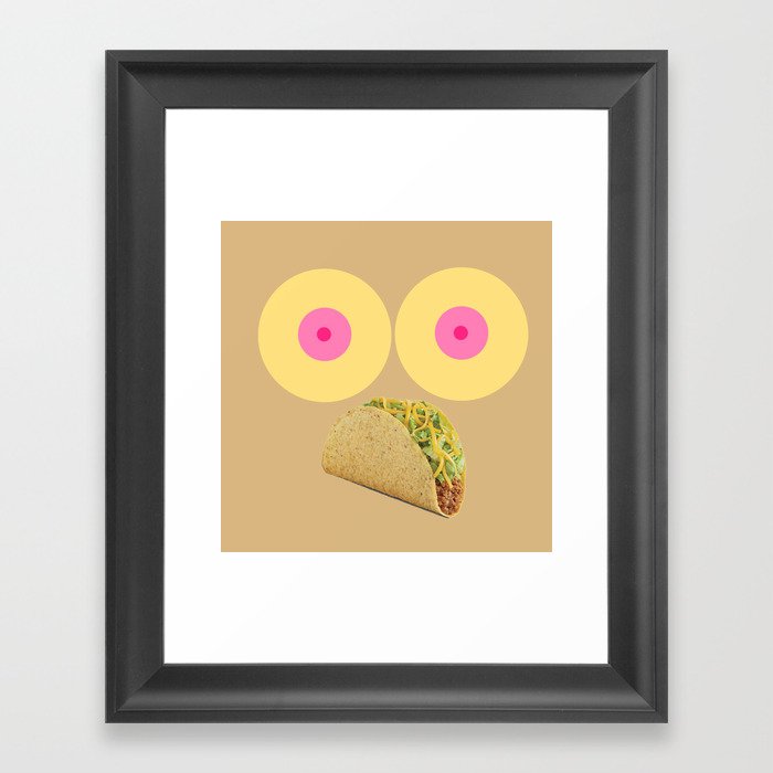Feminist Taco Framed Art Print