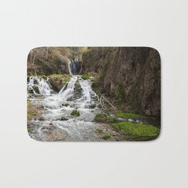 Roughlock Falls, Spearfish Canyon, South Dakota Bath Mat | Waterfall, Spearfishcanyon, Color, River, Water, Southdakota, Mountains, Landscape, Digital, Photo 