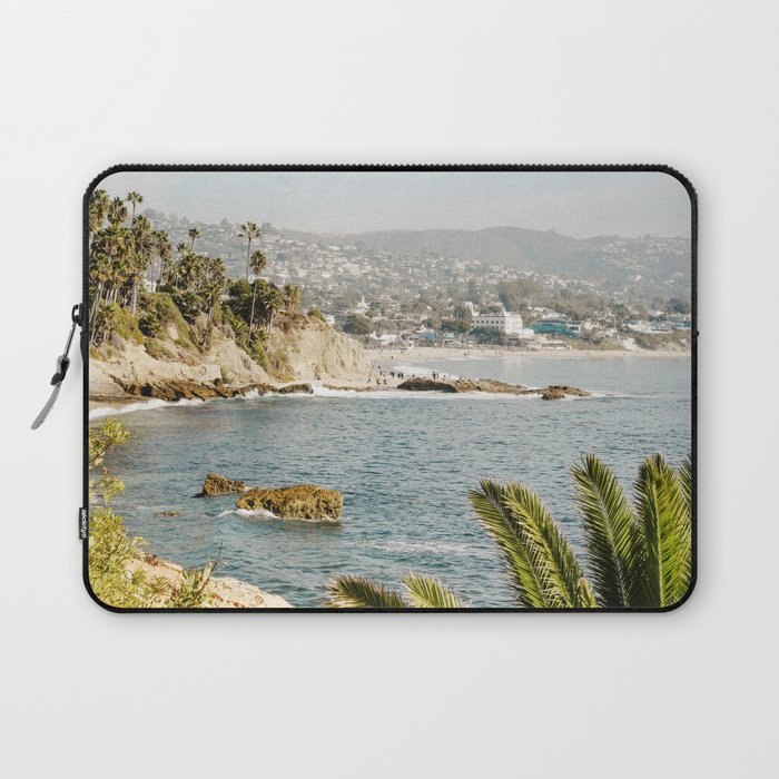 Laguna Beach Print  Laptop Sleeve