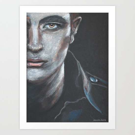 Robert Pattinson as Edward Cullen Art Print