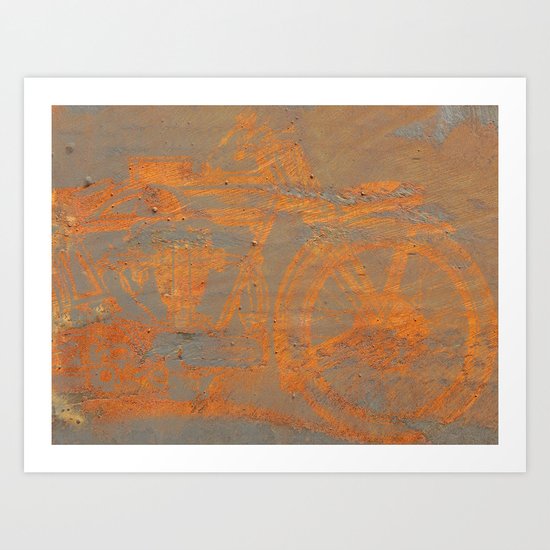Oxidation Speed Art Print