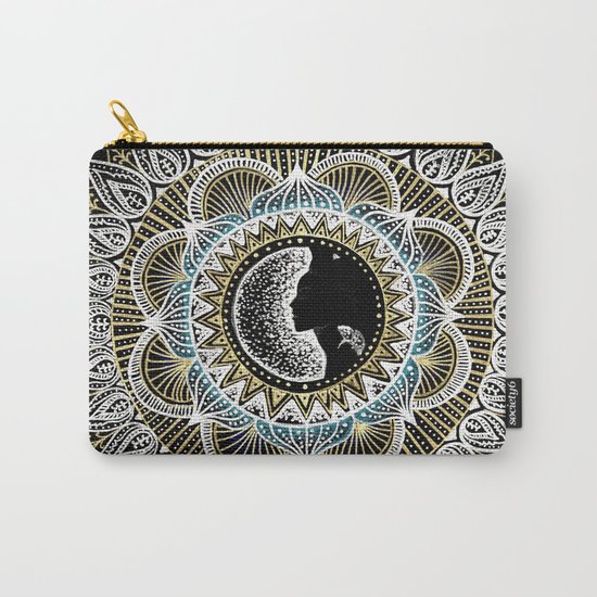 Woman Mandala Carry-All Pouch