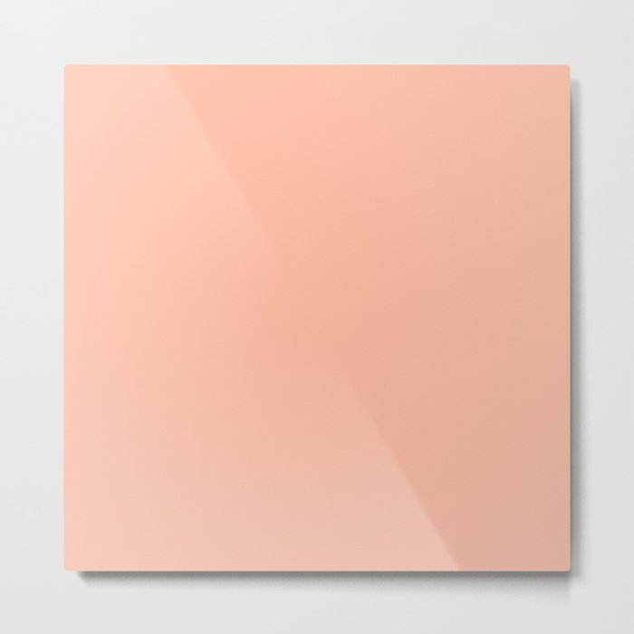 Orange Blush Metal Print