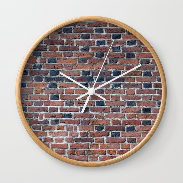 Old brick wall Wall Clock