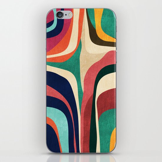Impossible contour map iPhone & iPod Skin