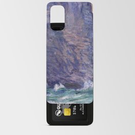 Monet The Manneport, Seen from Below 1883 Android Card Case