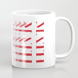 Math Logo Mug, Fade Coffee Mug | Digital, Typography, Graphicdesign 