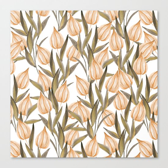 Winter cherry Canvas Print