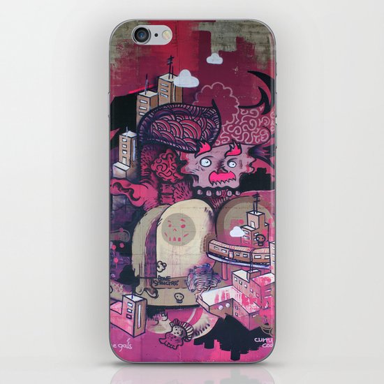 Dont Worry - Party Hard (Pink) Close Up iPhone & iPod Skin