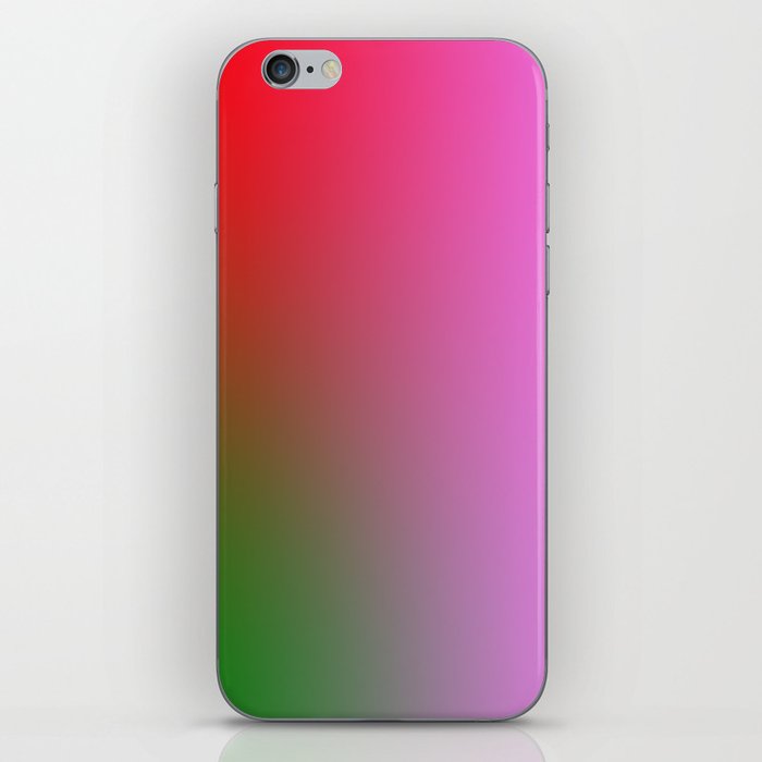 52 Rainbow Gradient Colour Palette 220506 Aura Ombre Valourine Digital Minimalist Art iPhone Skin