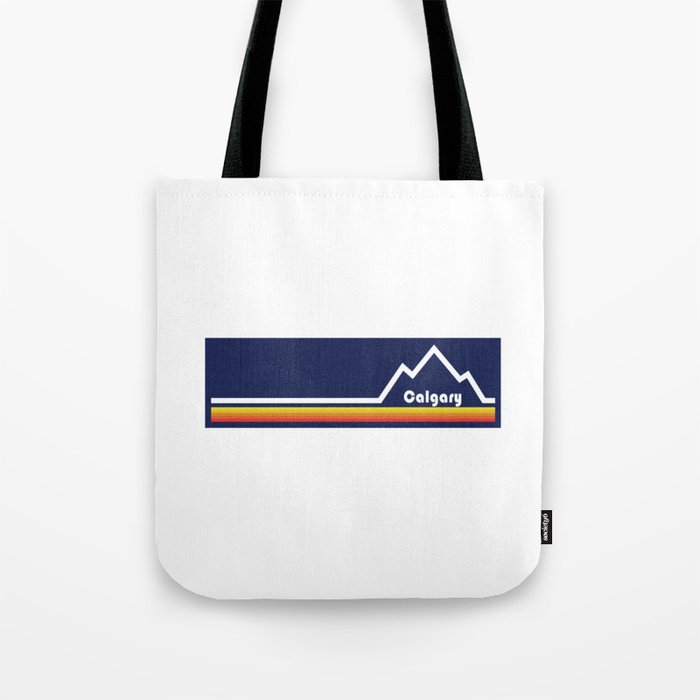 Calgary Alberta Tote Bag