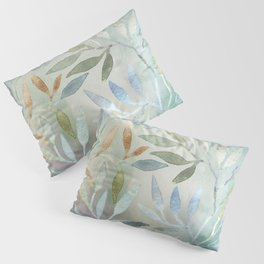 Painted Leaves Pillow Sham