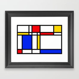 Mondrian Framed Art Print