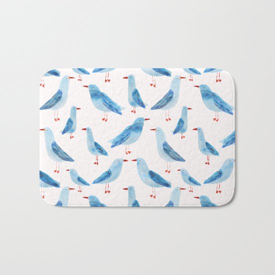 Seagulls Bath Mat