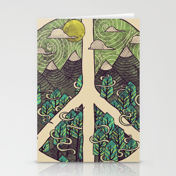 Peaceful Landscape Stationery Cards