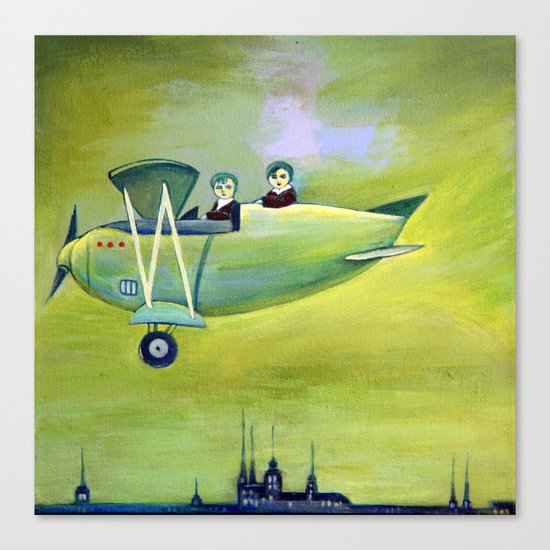 The Flight Canvas Print