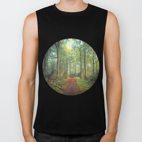 Forest Morning Walk Biker Tank