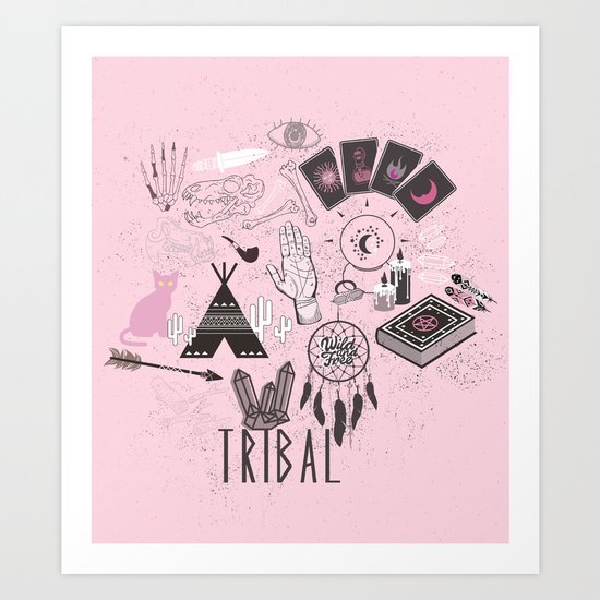 The gypsy Collection - Wild and Free Art Print