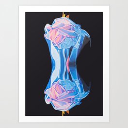 Twin Flame Art Prints For Any Decor Style Society6