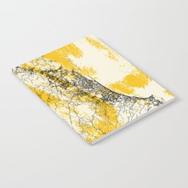 Gold Coast, Australia - Illustrated Map Poster. Aesthetic  Notebook