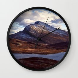 Jotunheimen Sunset Wall Clock