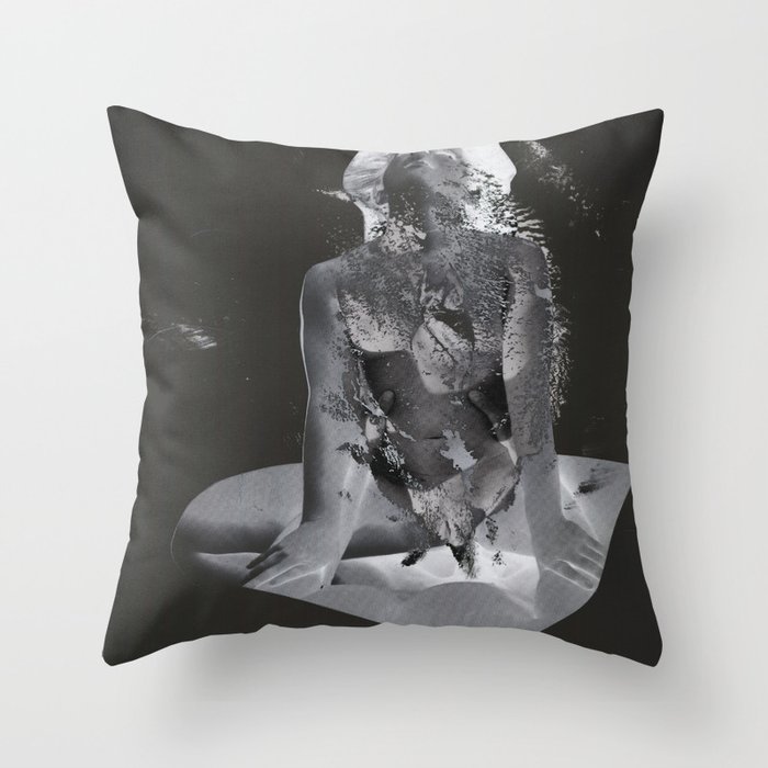 Right There Don't Stop Motherfucker Throw Pillow