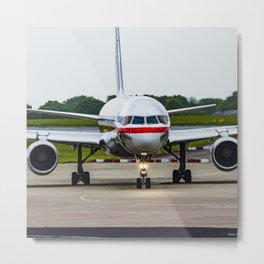 American Airlines N172AJ Boeing 757 at Manchester England Metal Print | Color, Boeing757, Digital, Aircraft, Americanairlines, Airplane, Photo, Boeing, 757, Mixed Media 