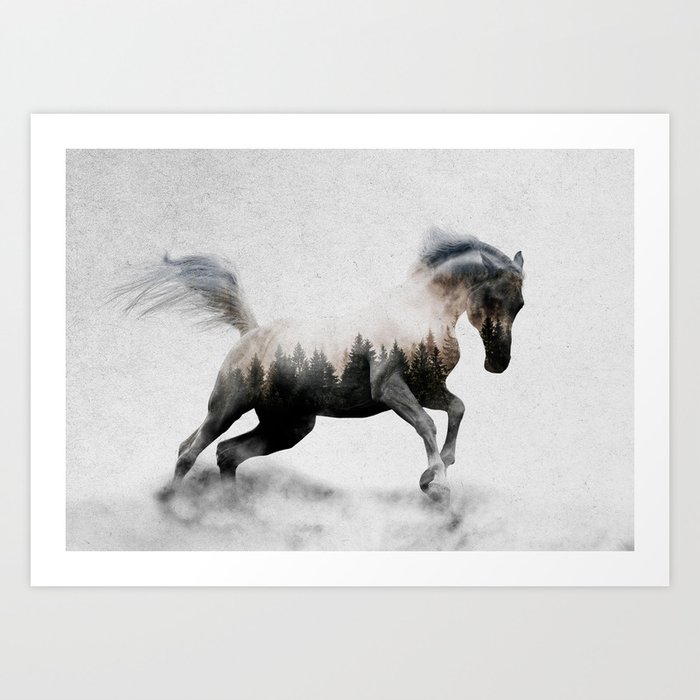 Horse Art Print