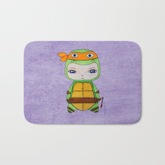 A Boy - Michelangelo TMNT Bath Mat