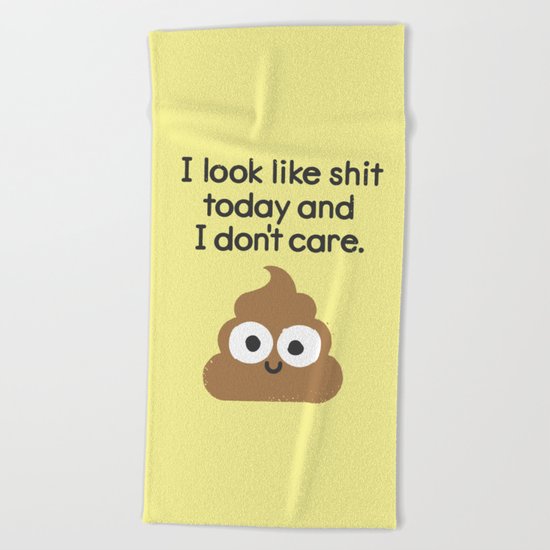 Bumming Around Beach Towel