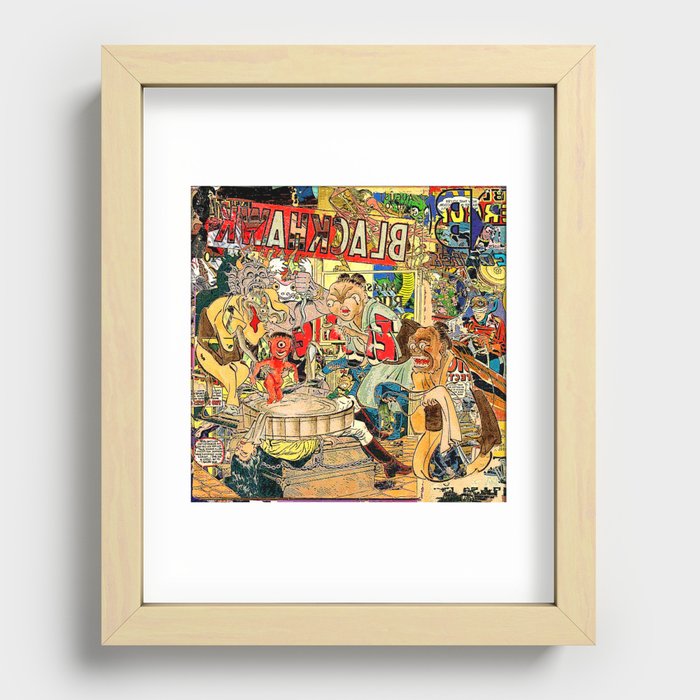 the daily lives of hungry ghosts Recessed Framed Print