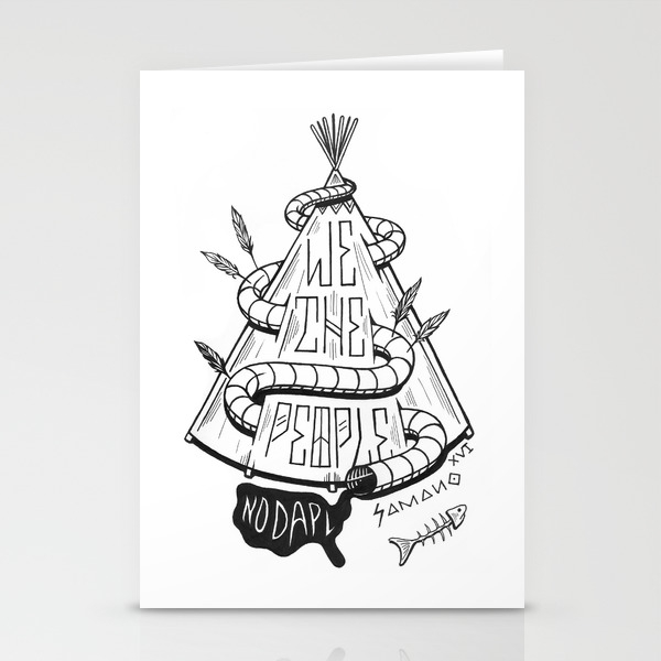 We The People Nodapl Stationery Cards By Raulsamano Society6