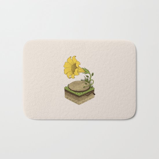 Gramophone Bath Mat