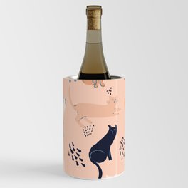 Cats in pink Wine Chiller
