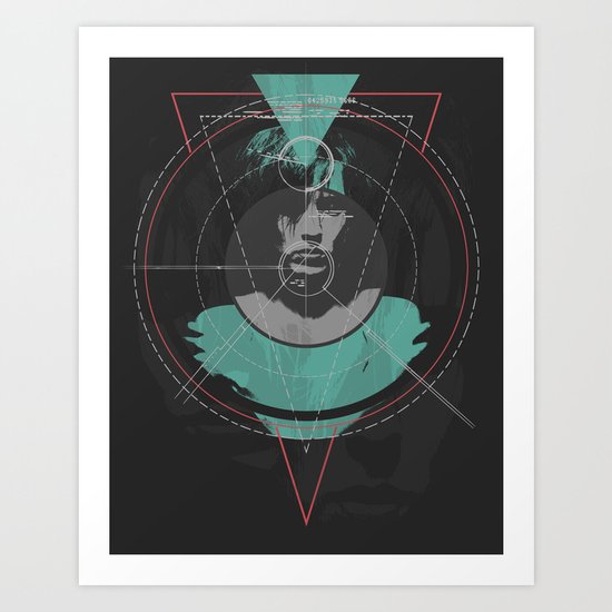 The Mark Art Print