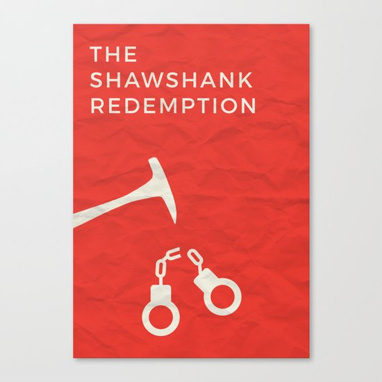 The Shawshank Redemption Minimalist Poster Canvas Print