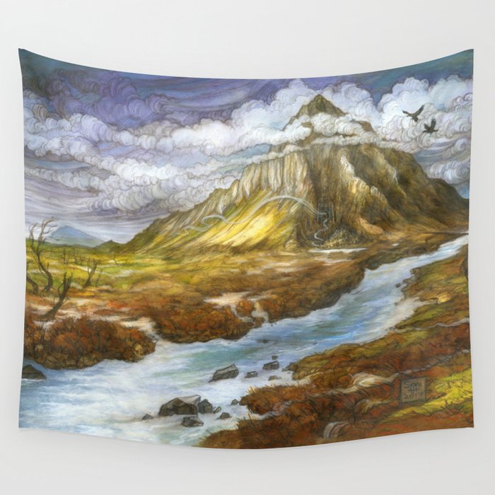 Society6 mountain tapestry store